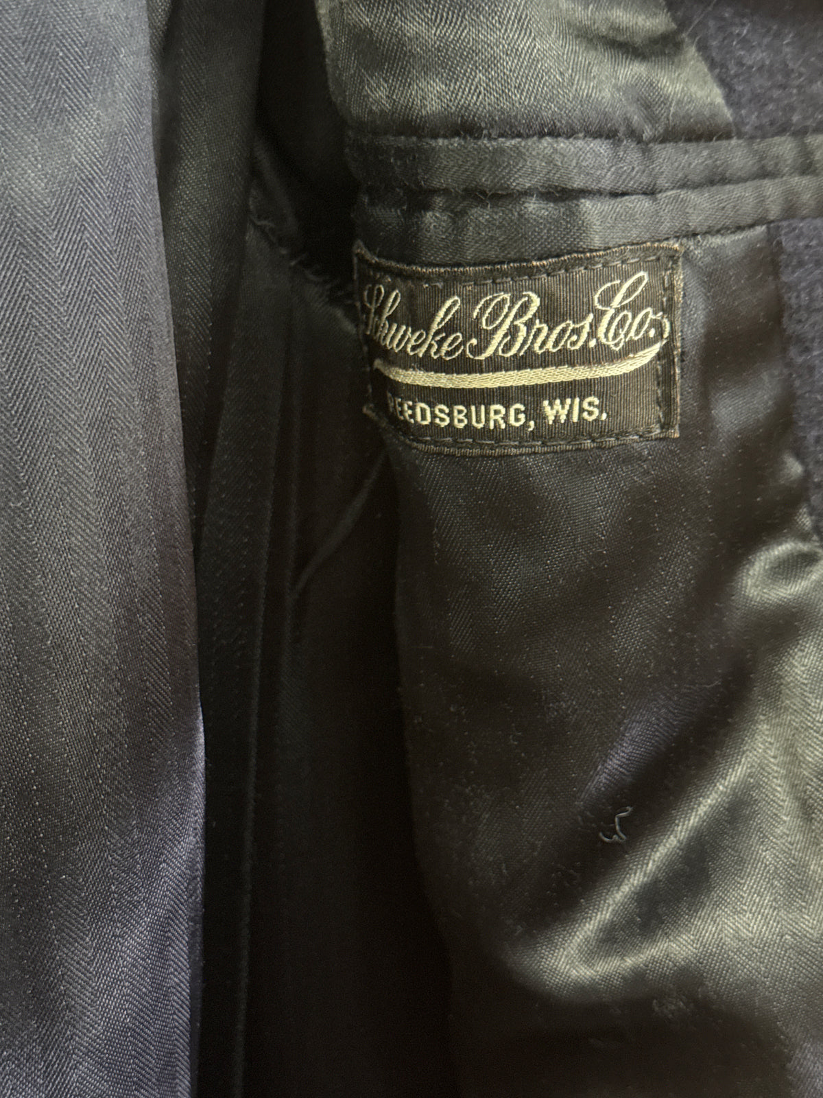 Vtg Schweke Bros Co. Coat