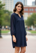 Cabi Harlequin Diamond Print Dress (org$119)