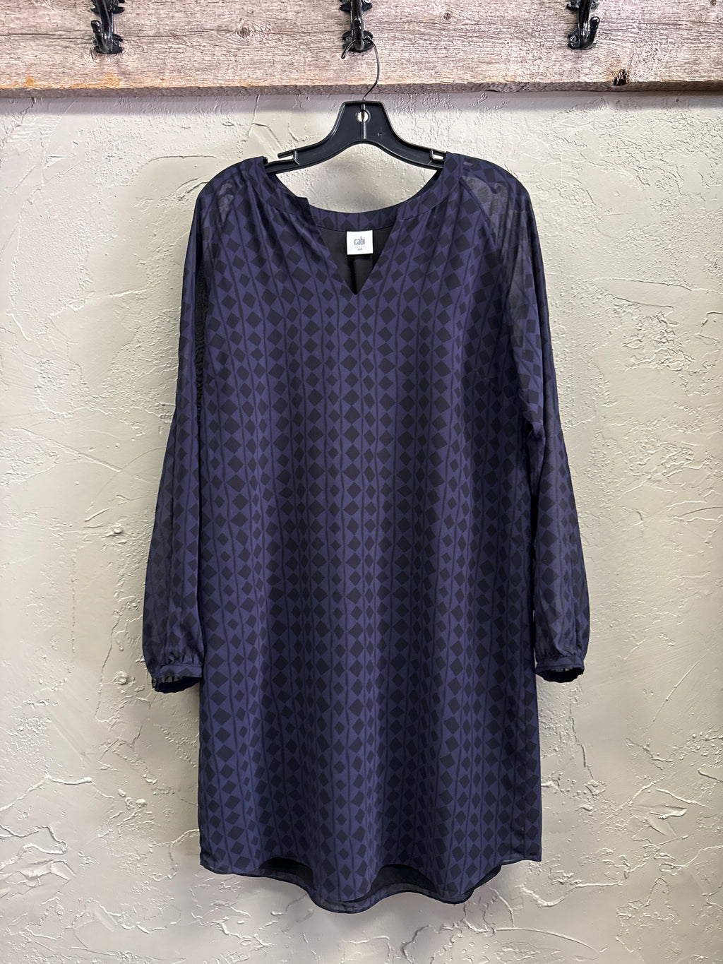 Cabi Harlequin Diamond Print Dress (org$119)
