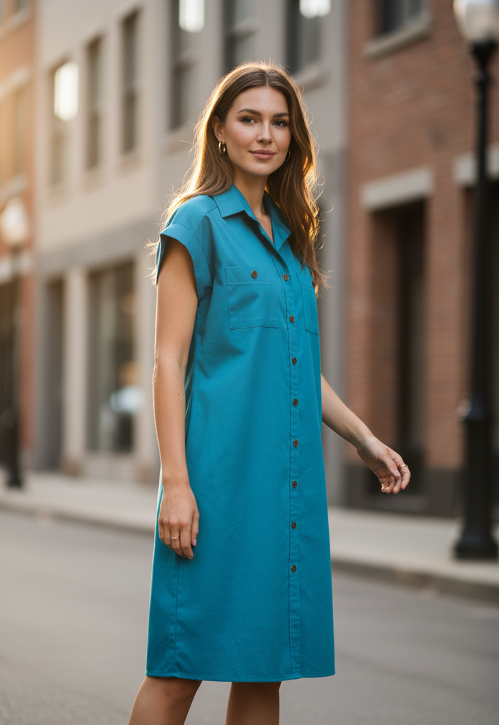 VTG SPORTDRESS SHIRT DRESS