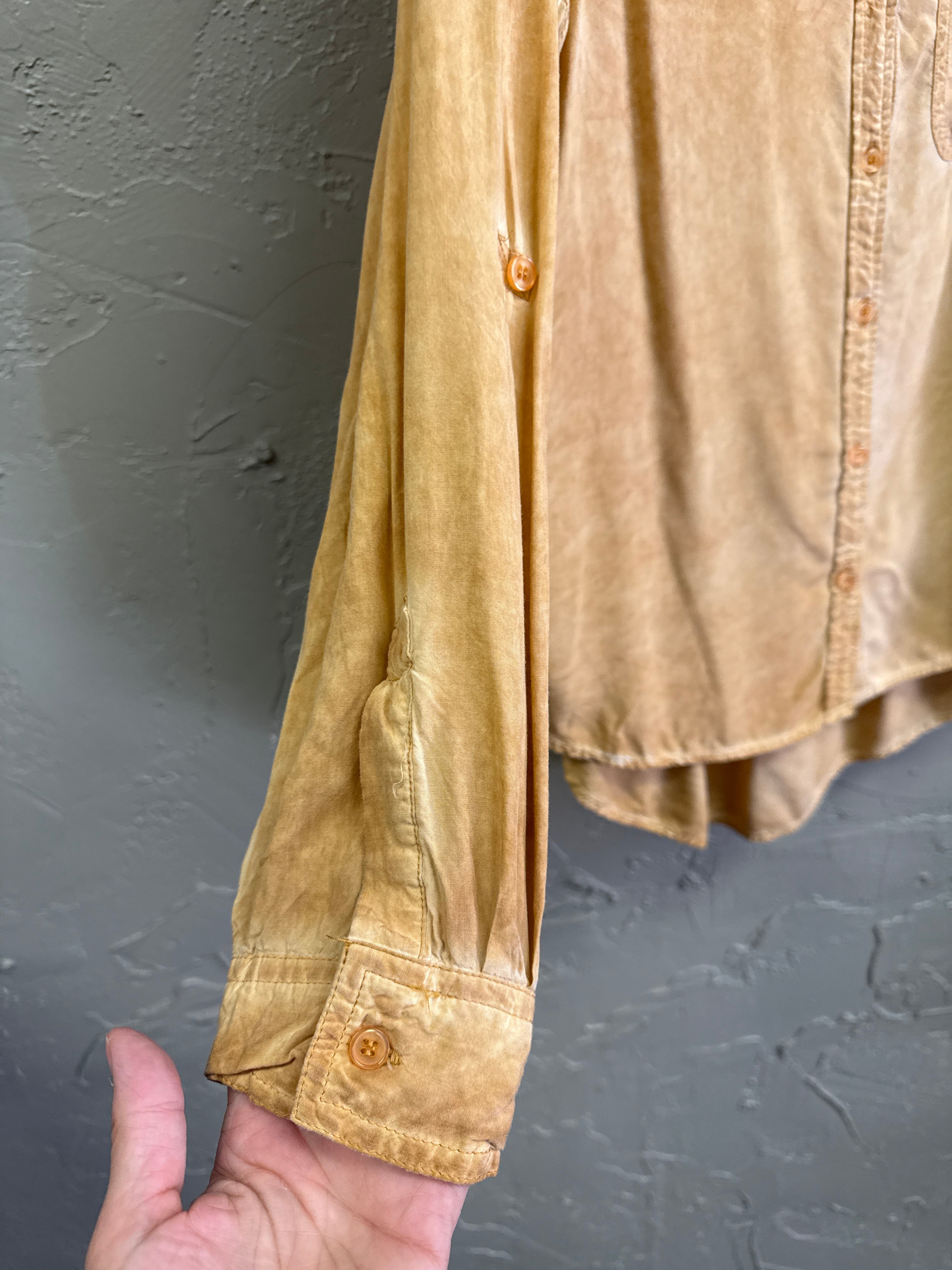 VELVET HEART BUTTON UP TUNIC