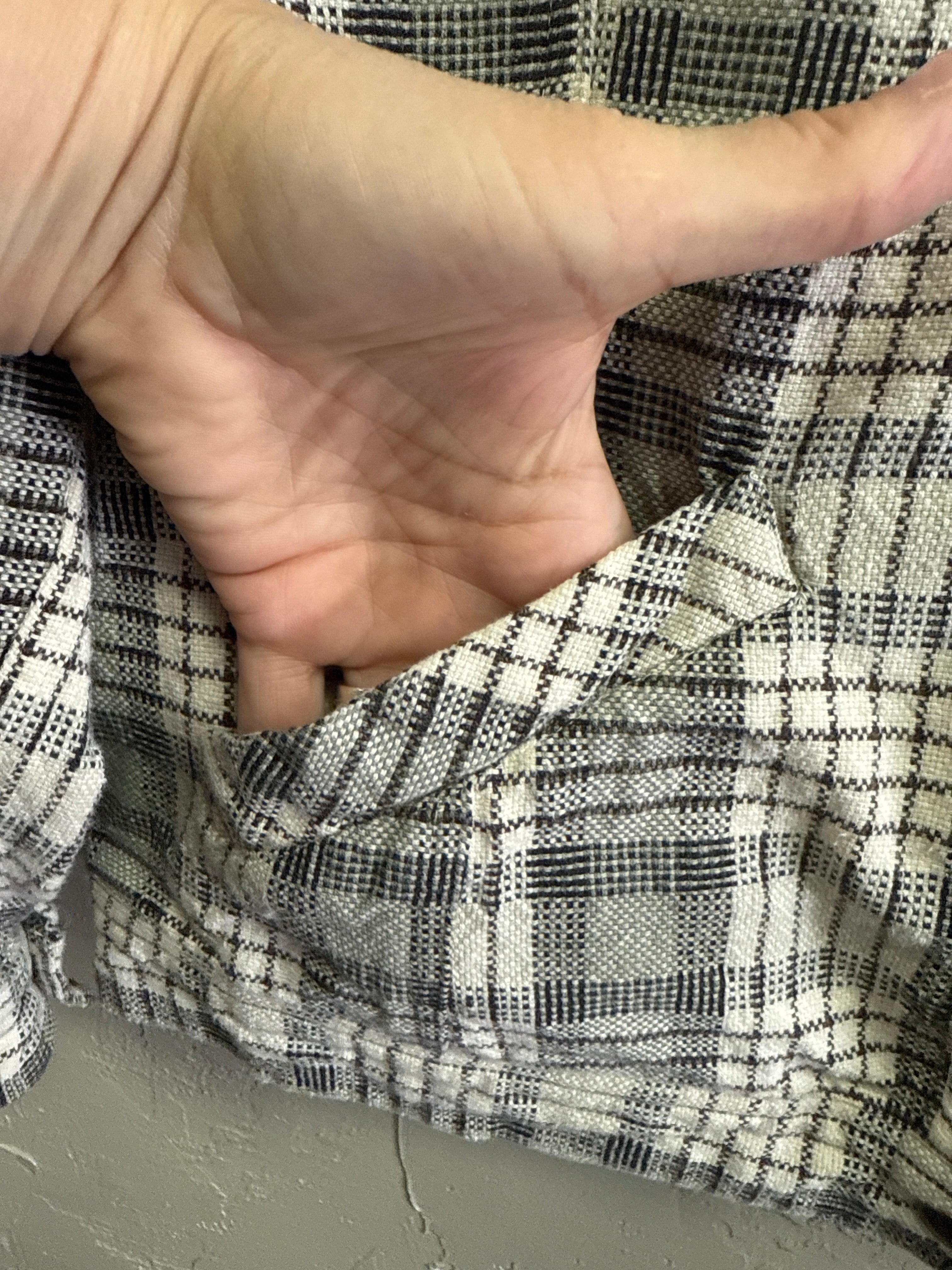 ANGELIQUE PLAID SHACKET