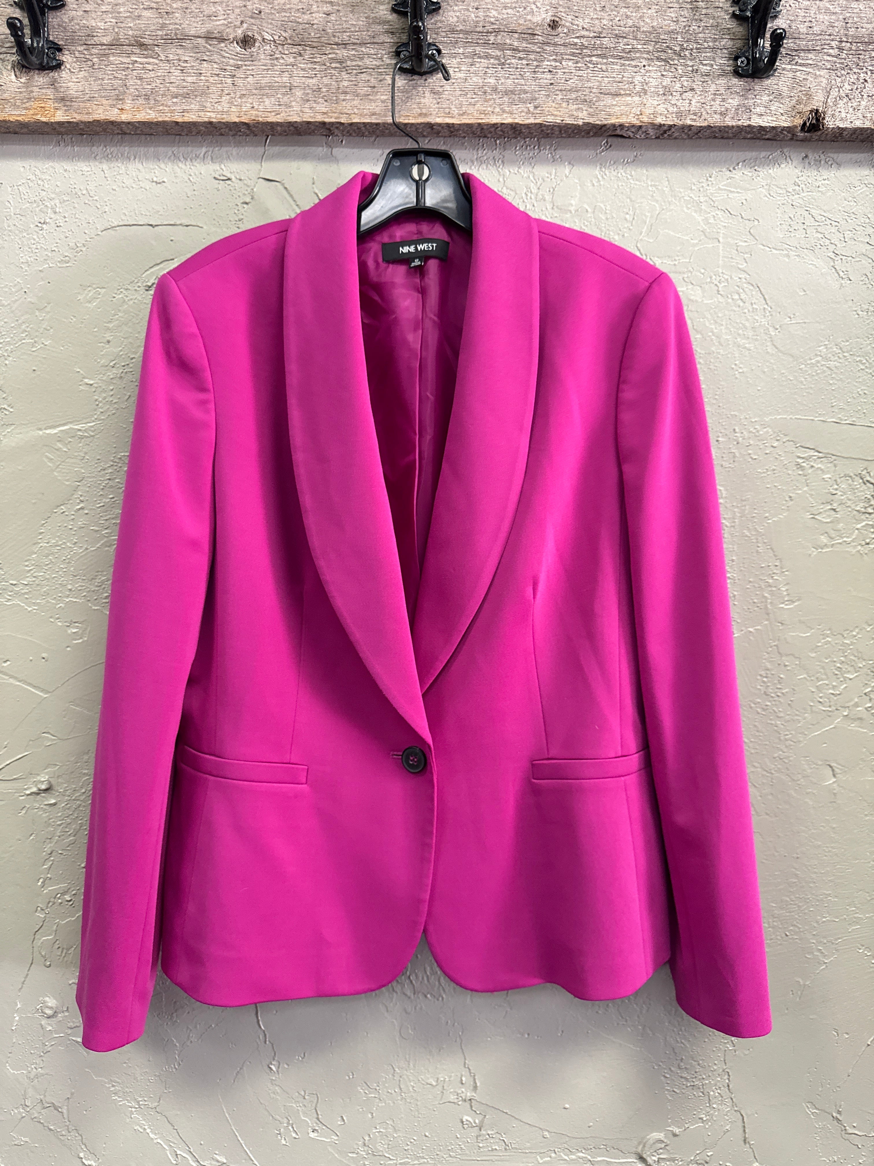 NINE WEST FUSCHIA BLAZER