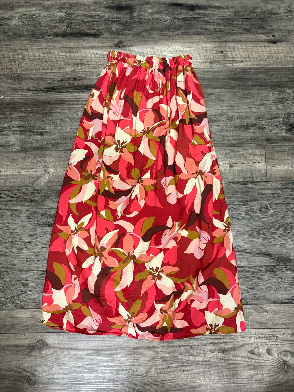 Print Maxi Skirt