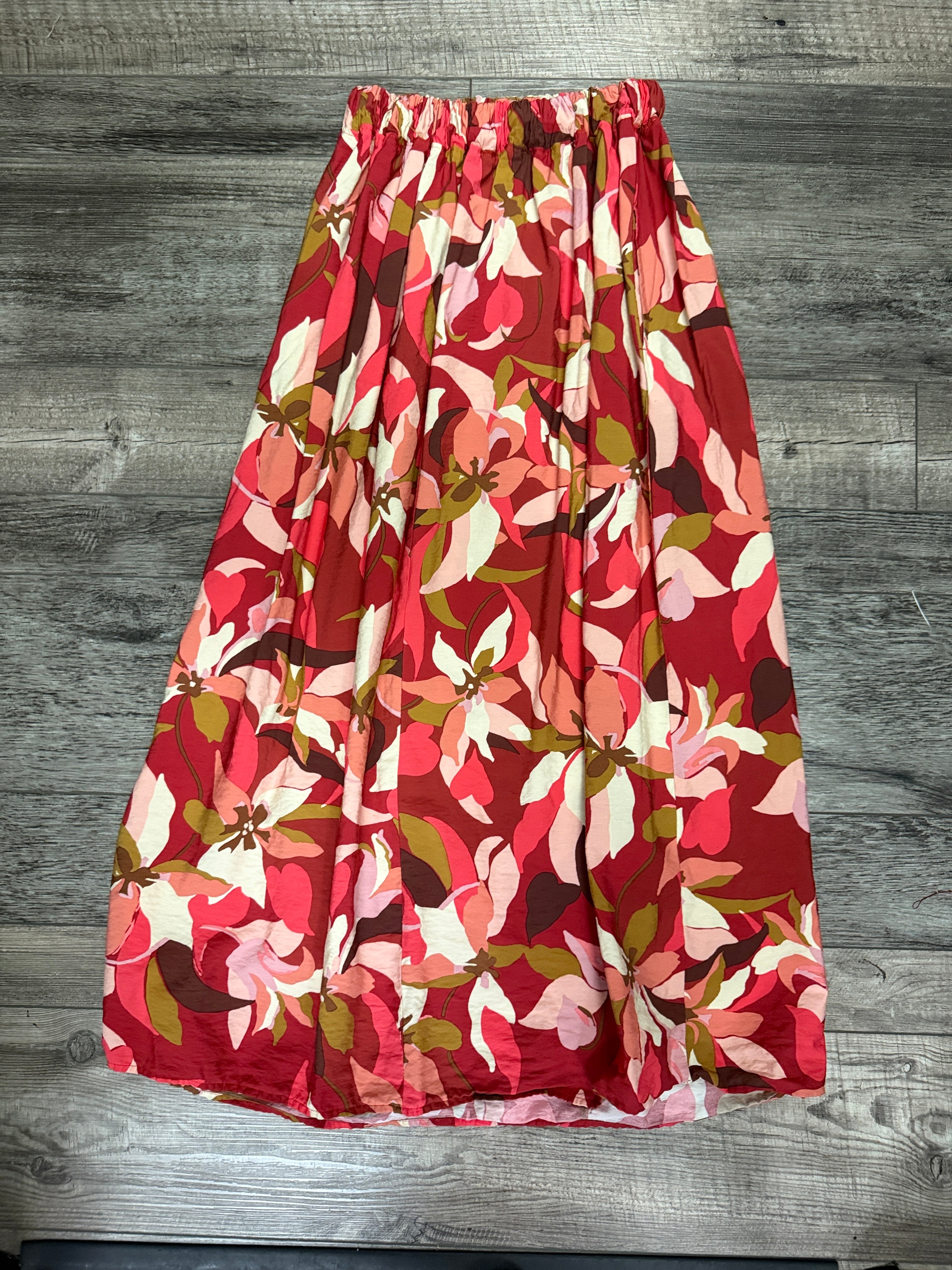 Print Maxi Skirt