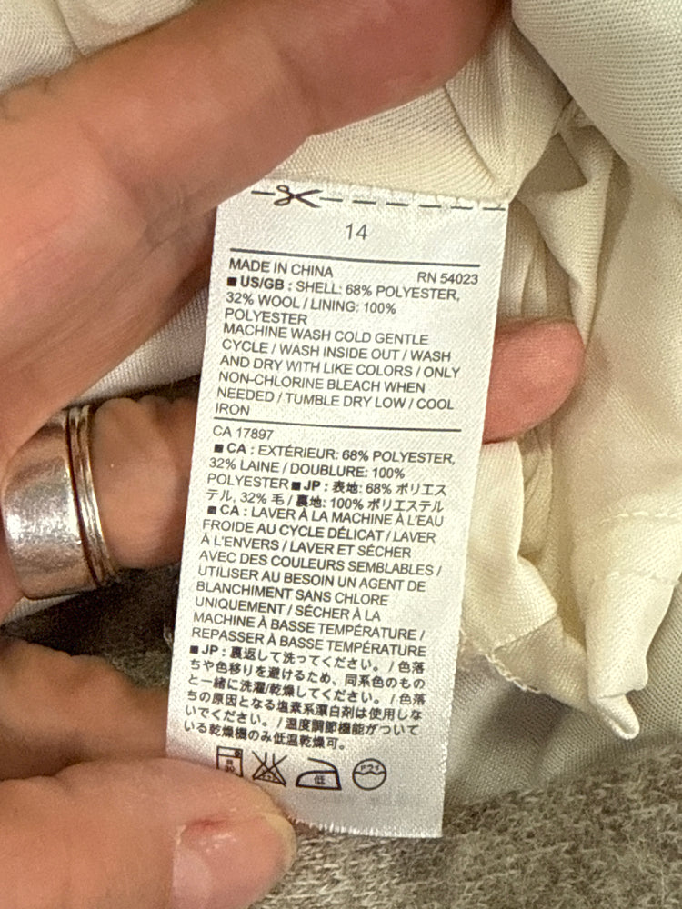 BANANA REPUBLIC A-LINE MINI SKIRT