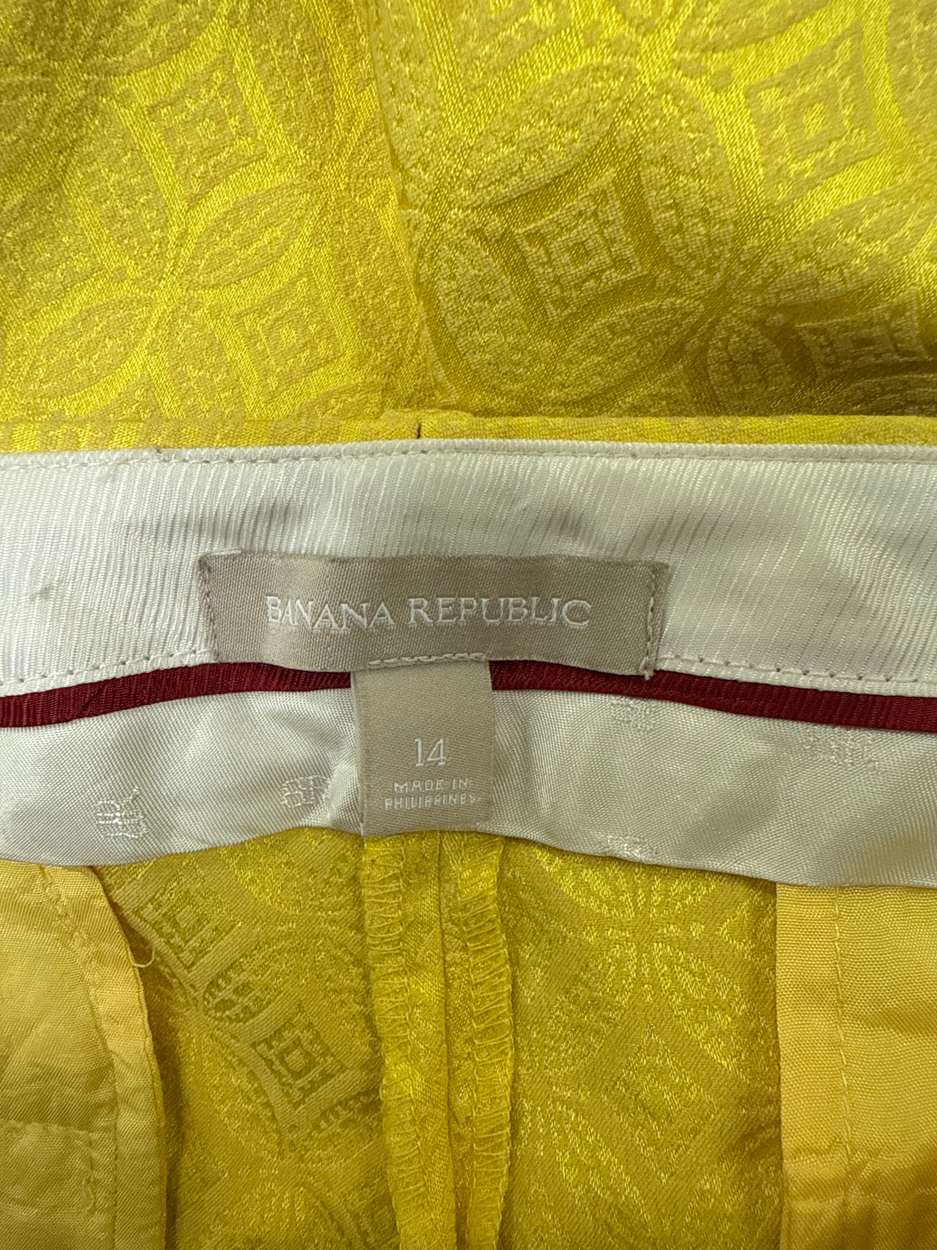 Banana Republic Jacquard Trousers