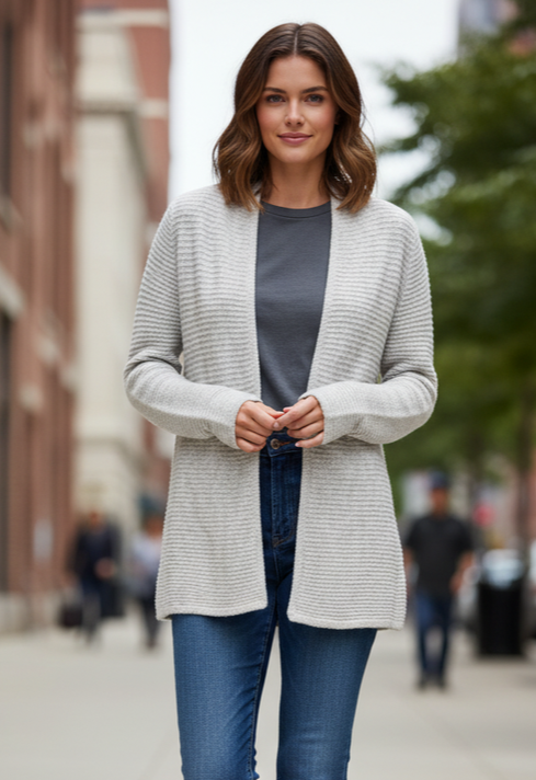 MOHAIR BLEND CARDIGAN