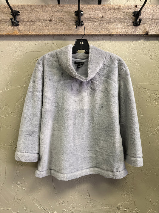 BANANA REPUBLIC FAUX FUR SWEATSHIRT