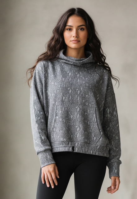 KYODAN MOCK NECK PULLOVER