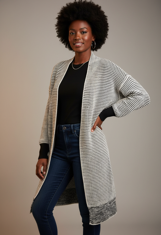 OPEN CARDIGAN SWEATER