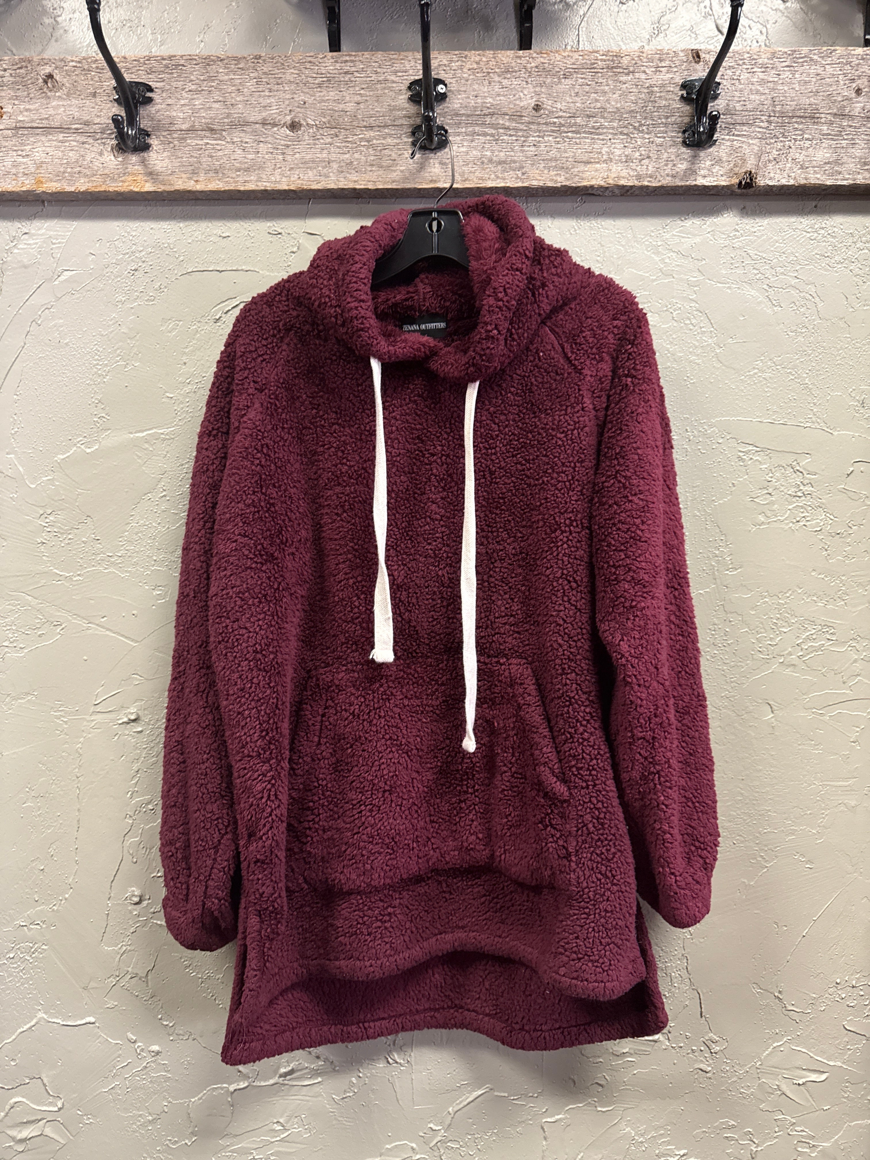 ZENANA OVERSIZED FLEECE HOODIE