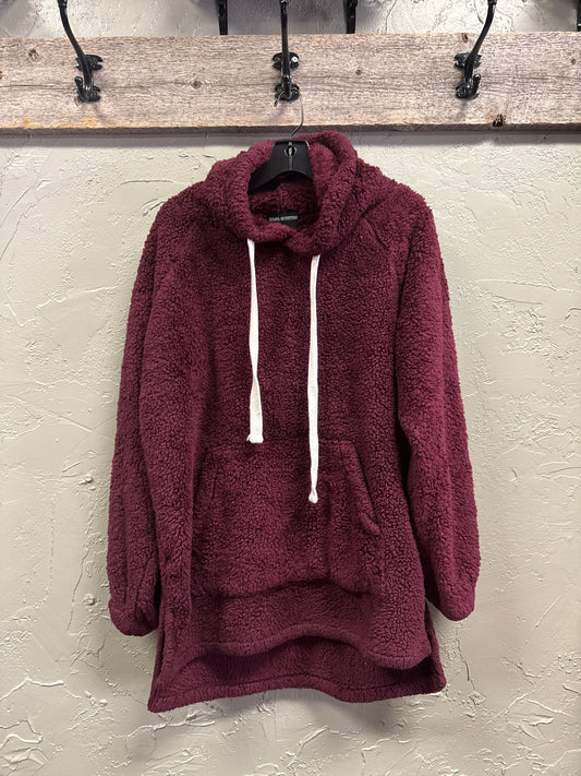 ZENANA OVERSIZED FLEECE HOODIE