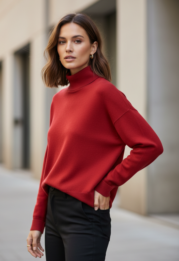NWT LAUREN TURTLENECK (org$90)