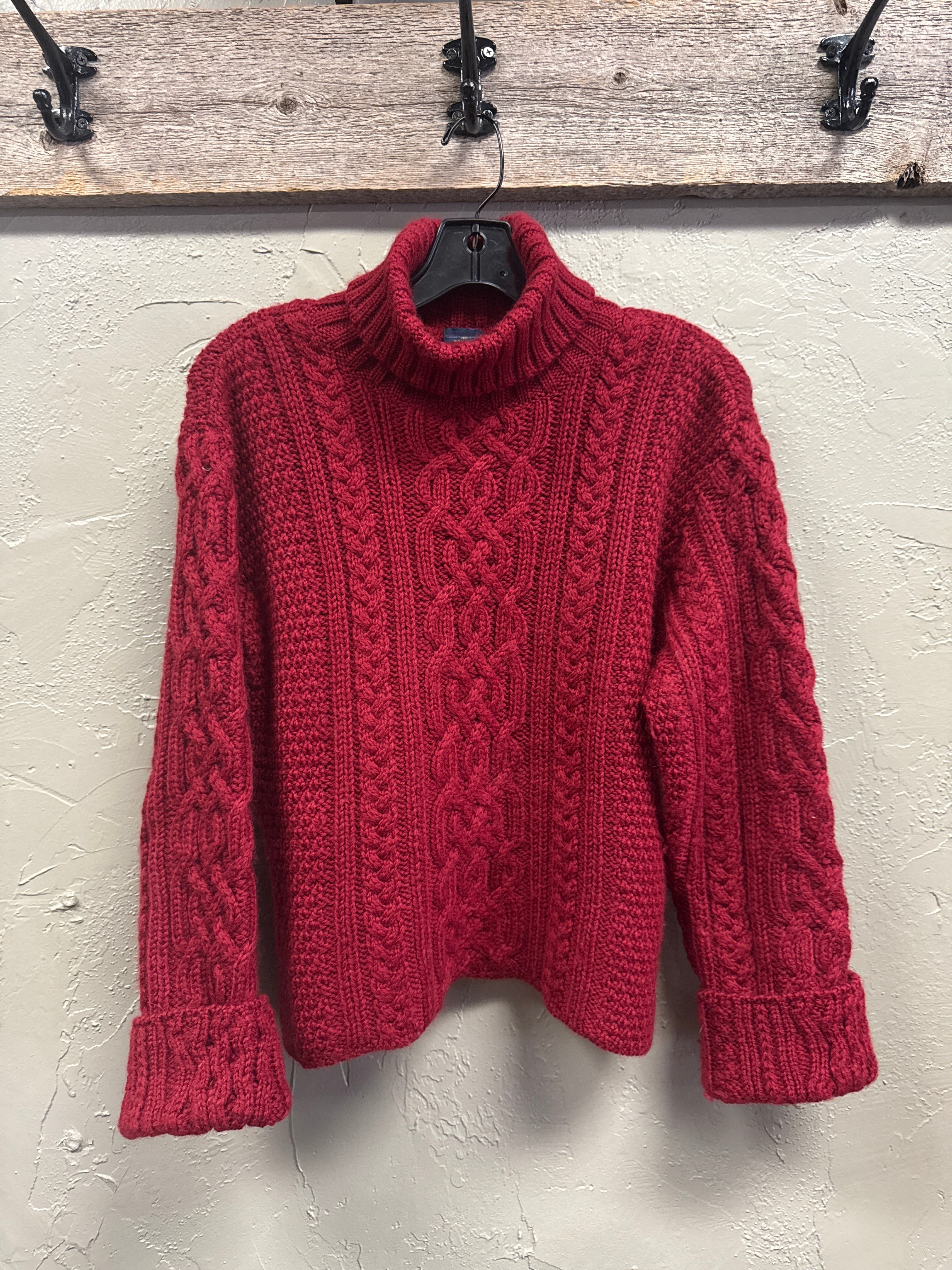 PAUL JAMES CABLEKNIT WOOL SWEATER