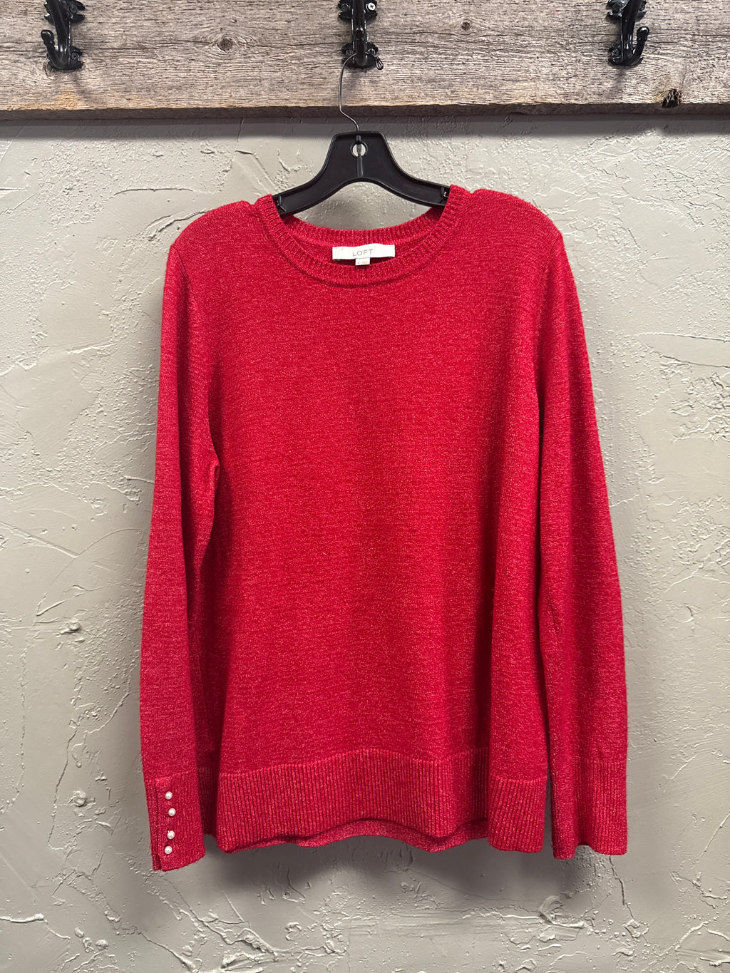 *Loft Pearl Button Sweater