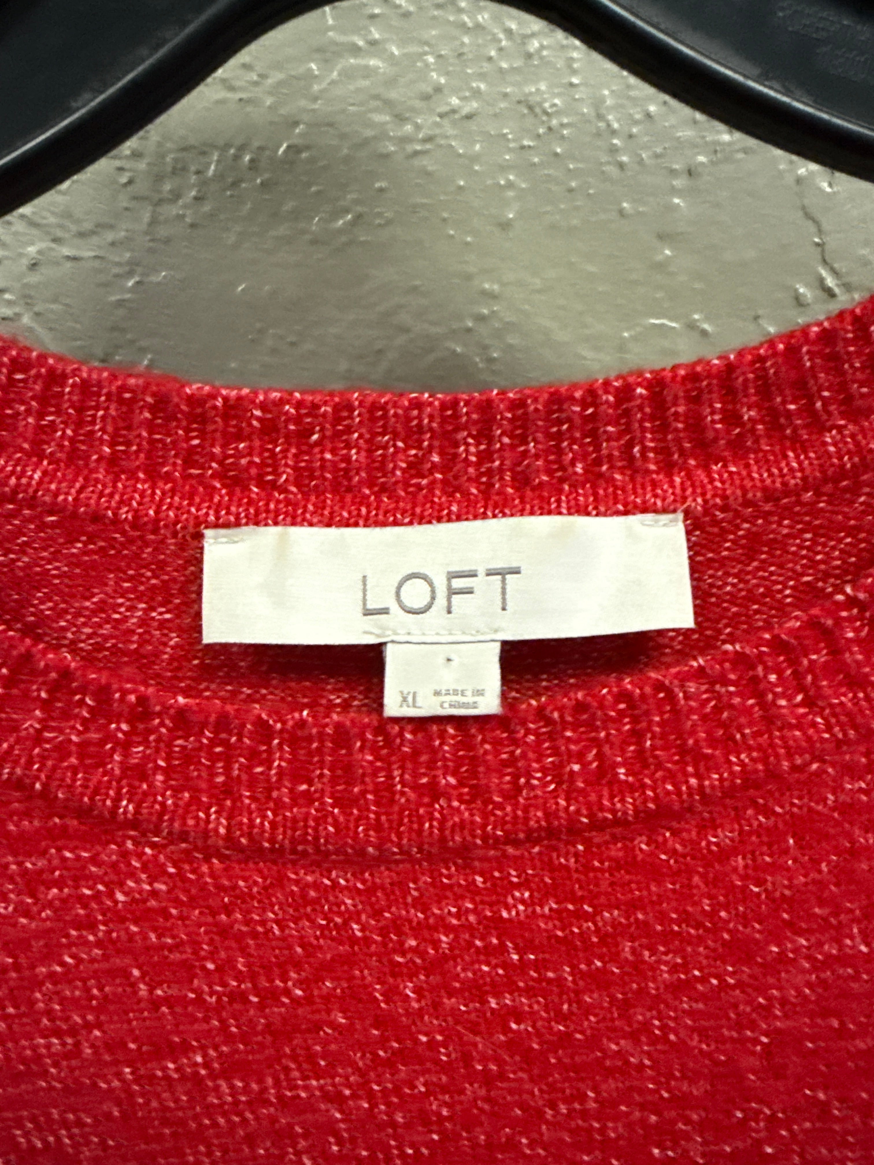 *Loft Pearl Button Sweater