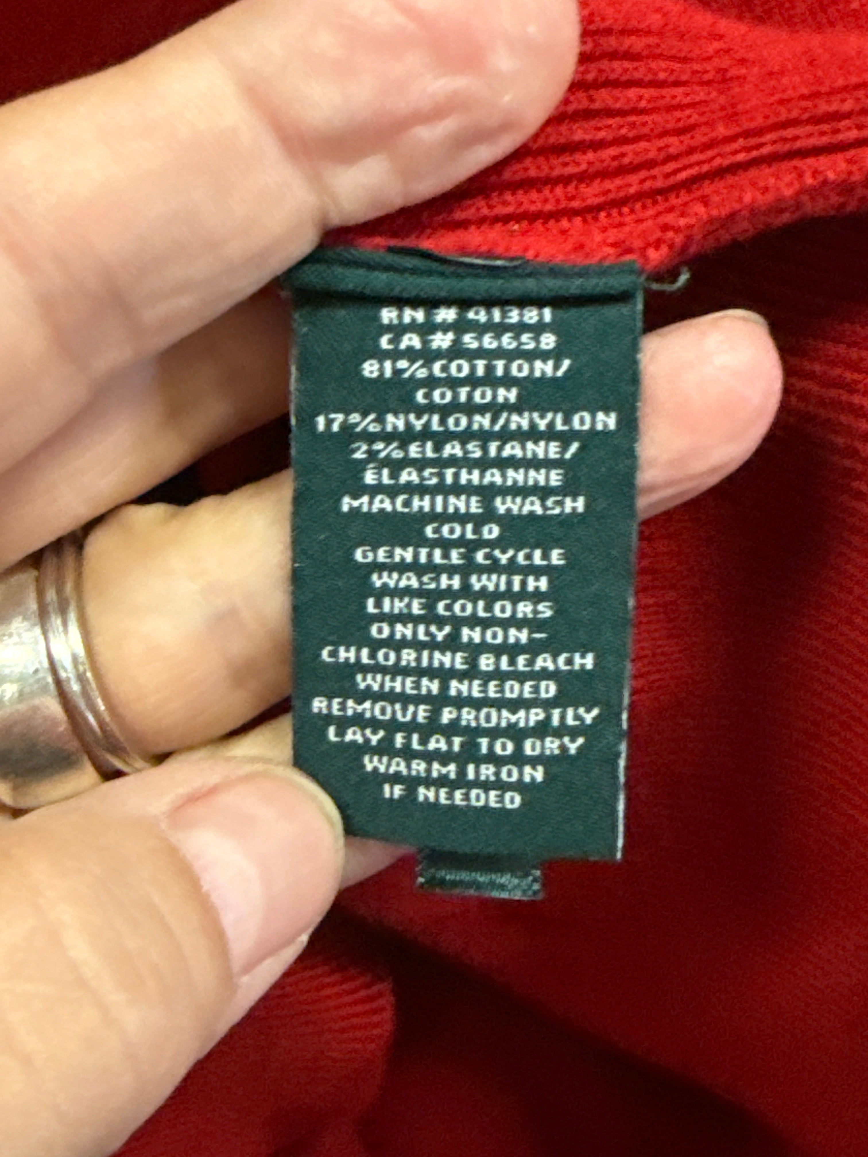 NWT LAUREN TURTLENECK (org$90)