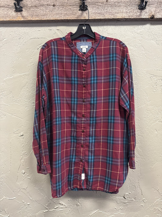 LL BEAN FLANNEL SHIRT