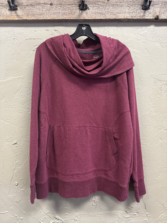 LL BEAN COWL NECK SWEATSHIRT