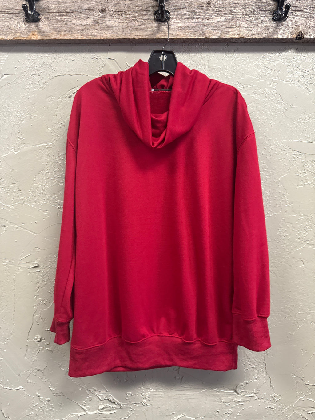 MISSLOOK COWL NECK PULLOVER