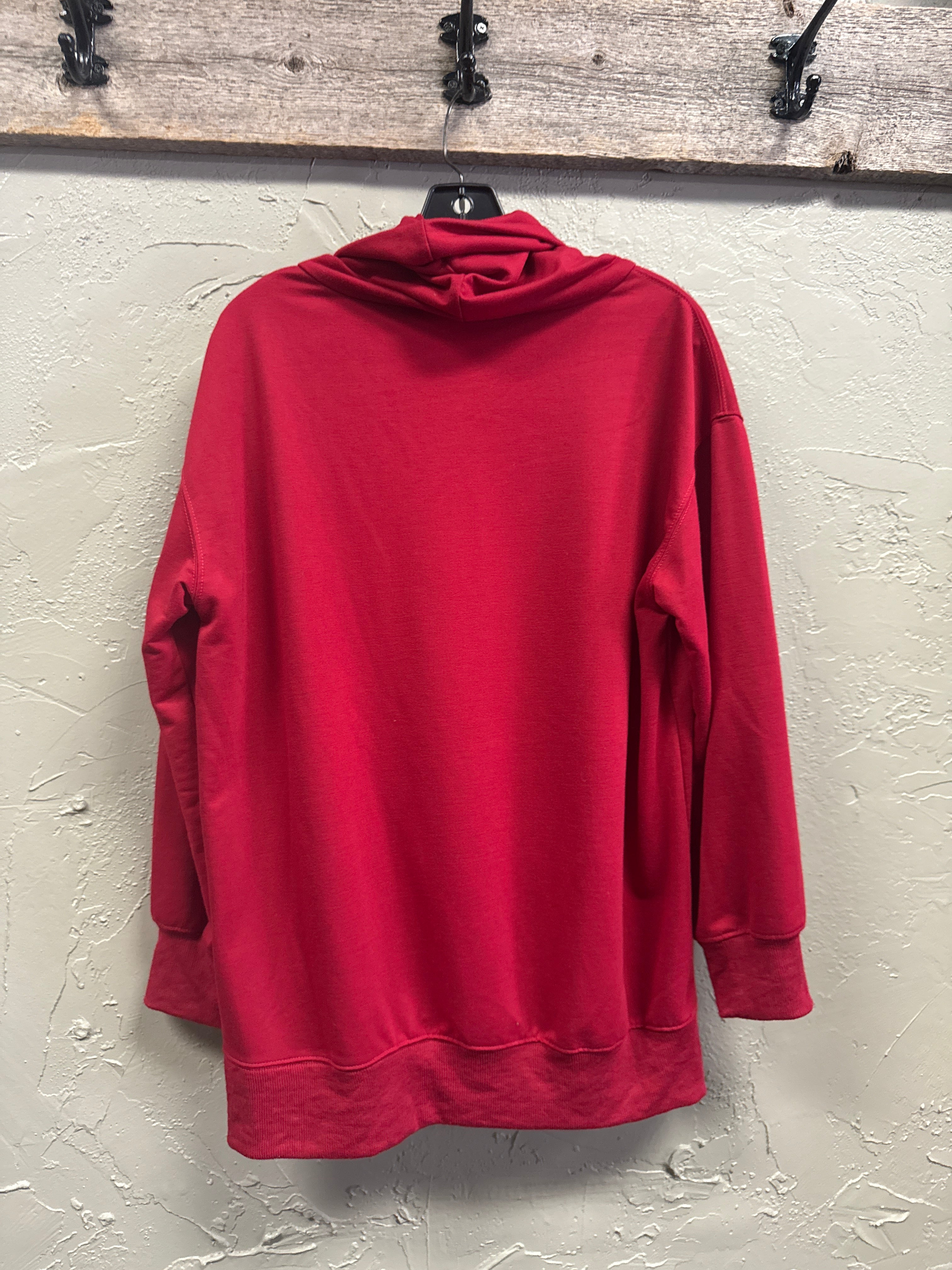 MISSLOOK COWL NECK PULLOVER