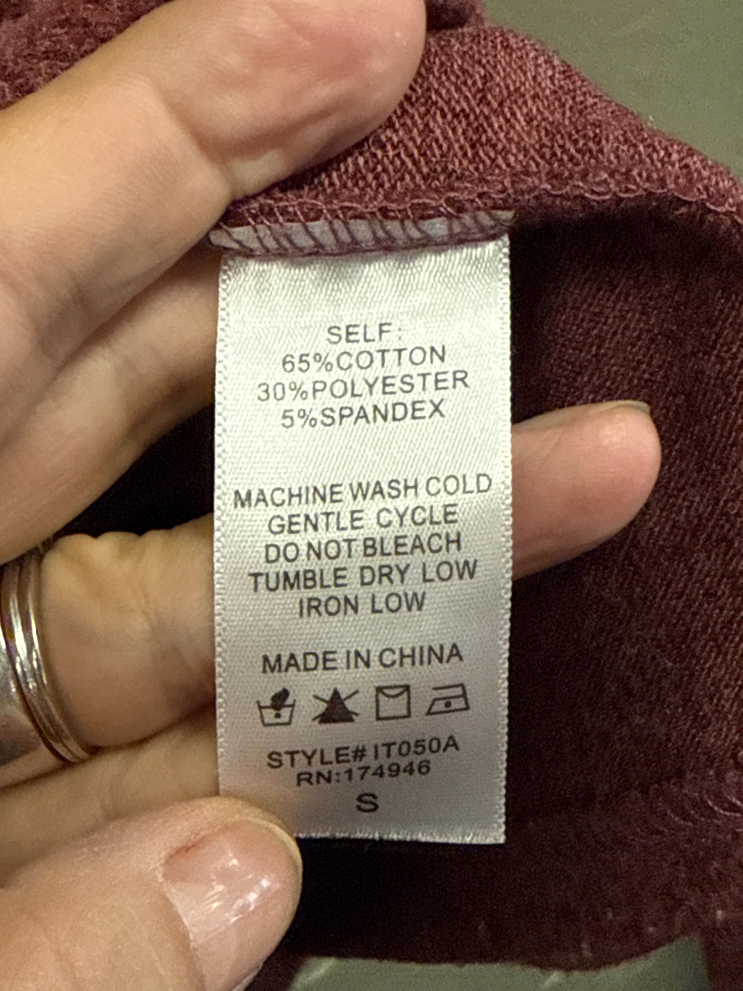 HAILEY & CO OPEN BACK TOP