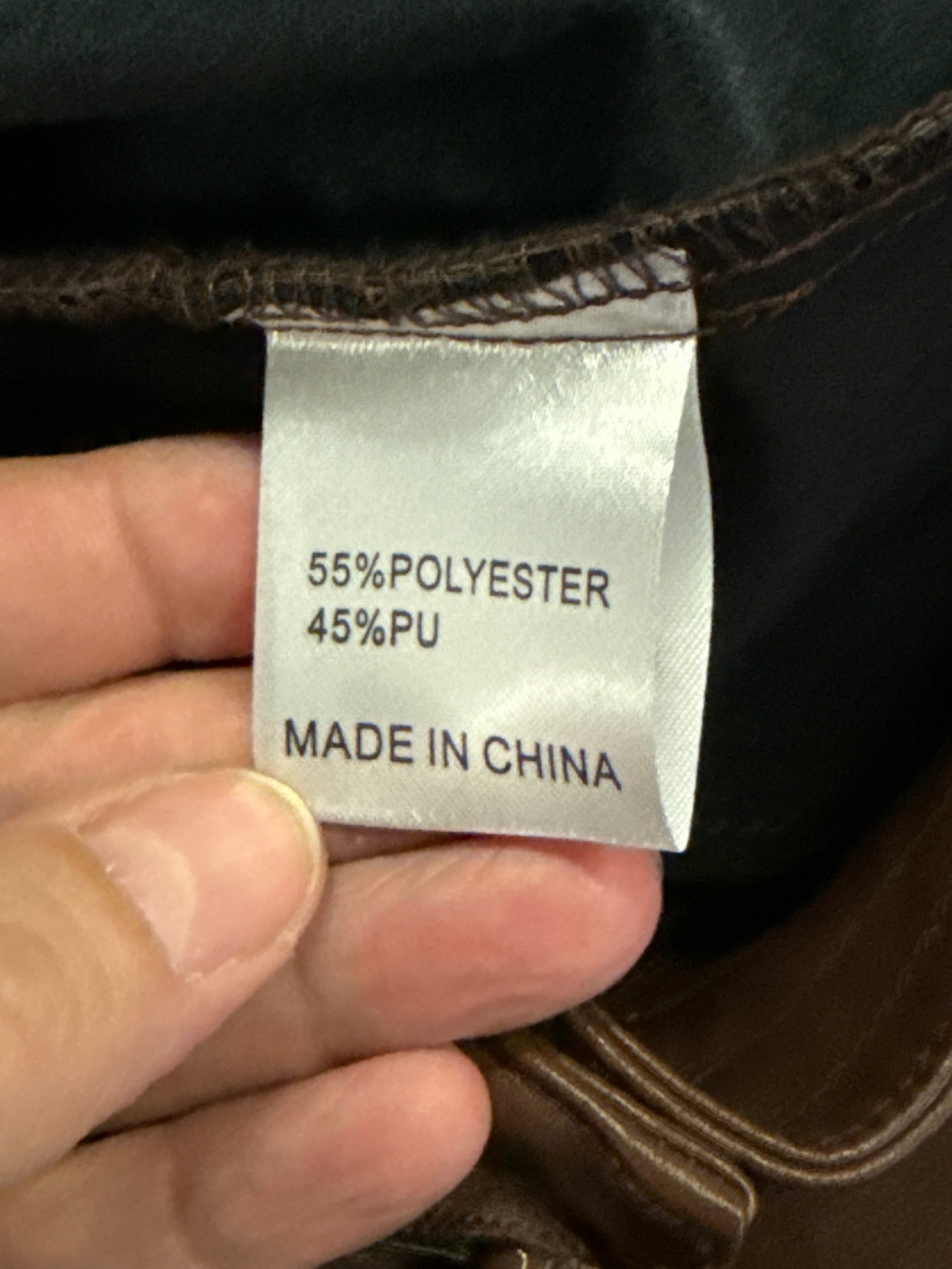 NWOT PRINCESS POLLY FAUX LEATHER PANT