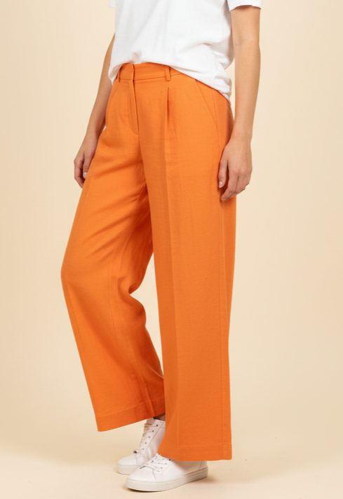 Loft Linen Blend Trouser (org$90)