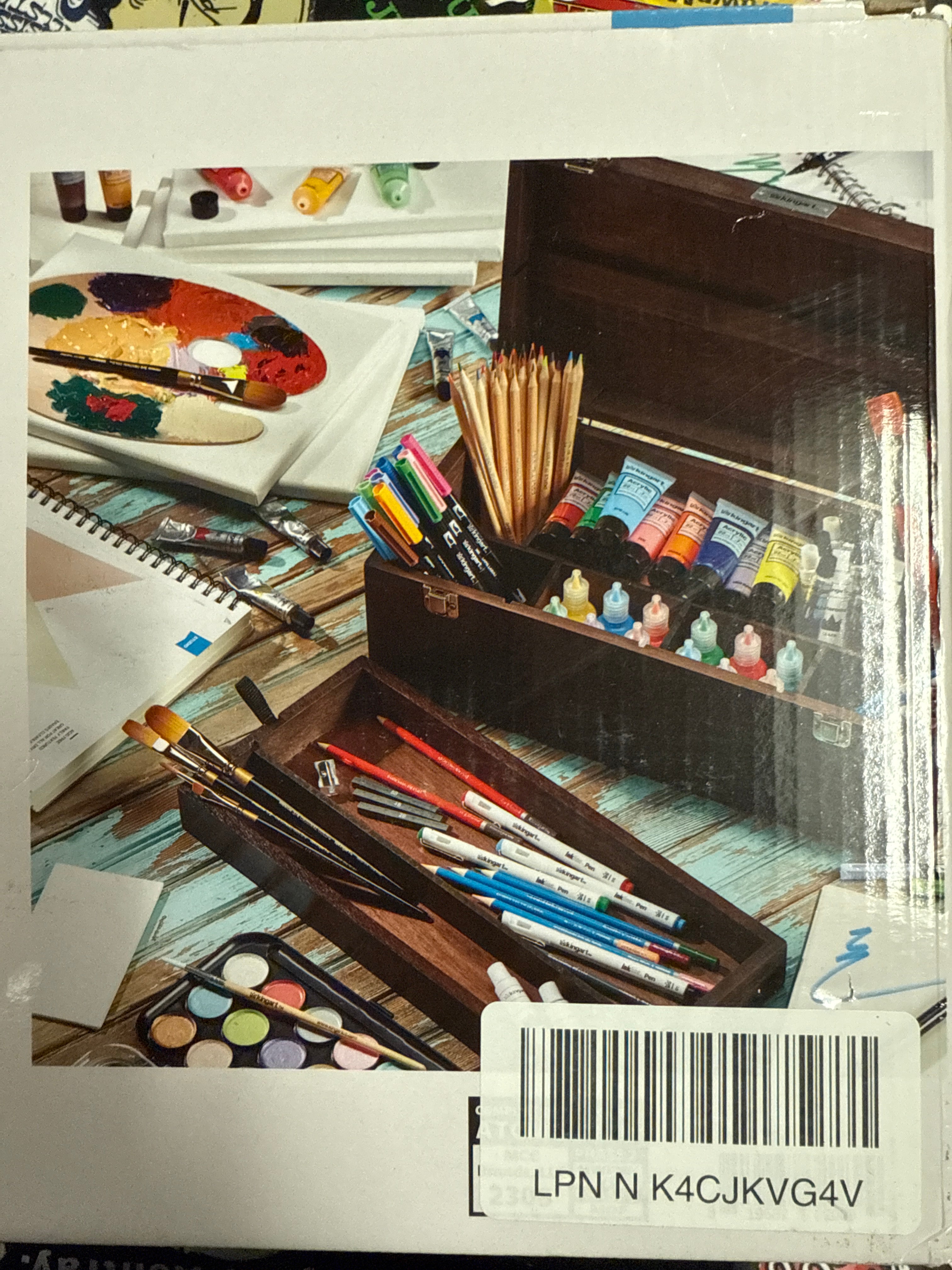 NIB KINGART ARTIST SUPPLY CHEST