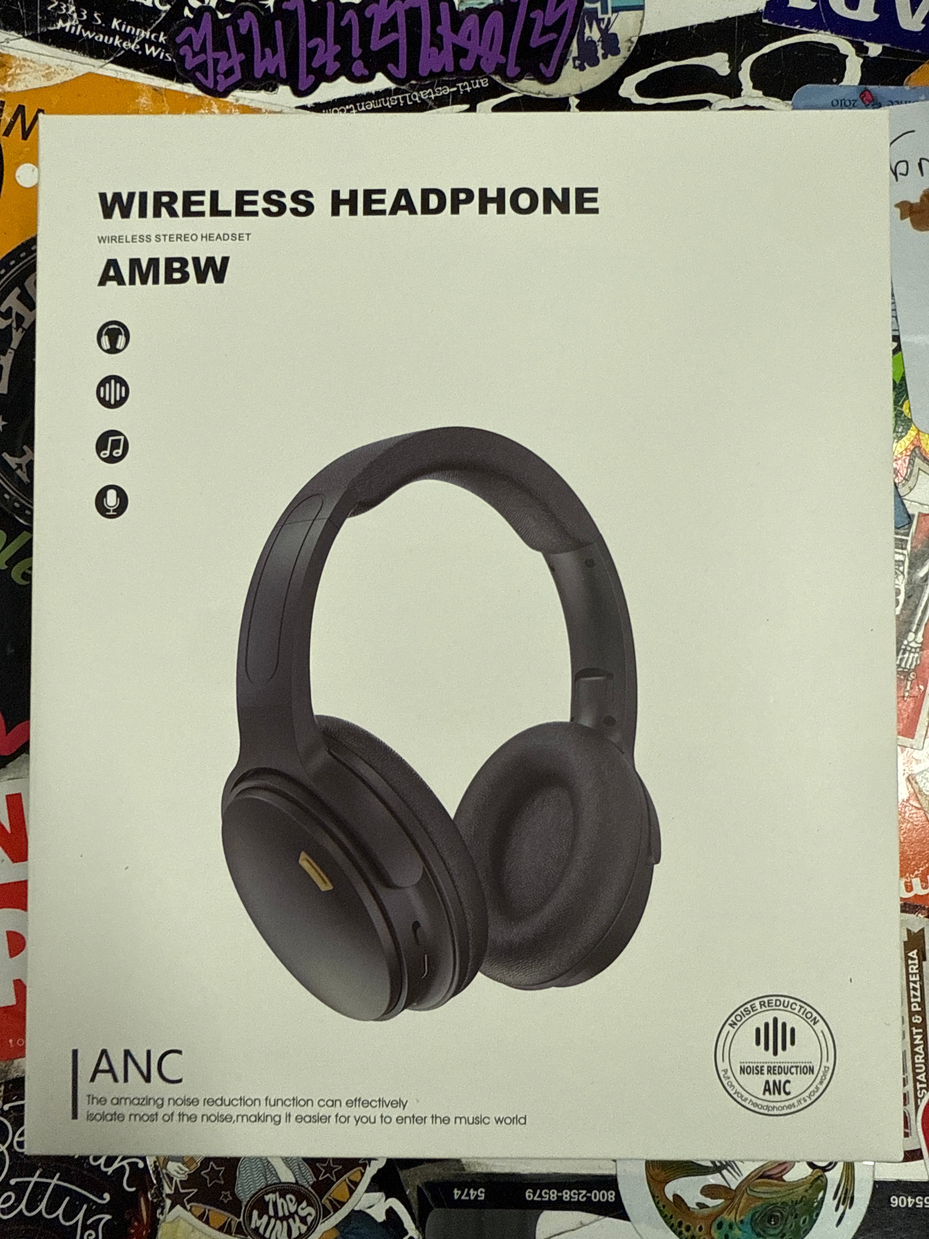 NIB WIRELESS HEADPHONES