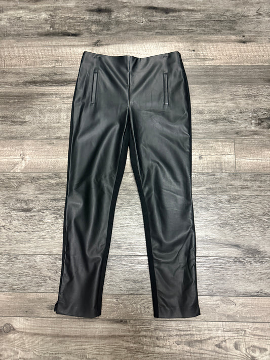 CHICOS VEGAN LEATHER FRONT PANT (org$99)