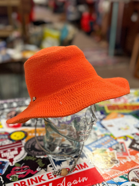 VTG BLAZE ORANGE BUCKET HAT