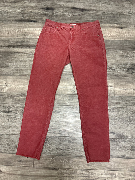 CARVE DESIGNS CORDUROY PANT (org$99)