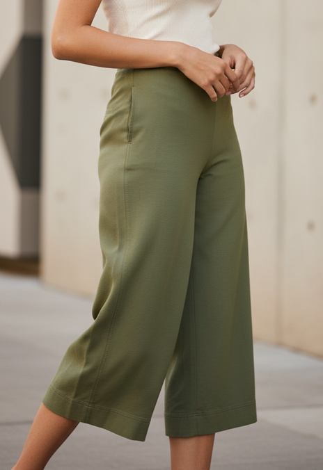 J JILL WIDE LEG CROP PANT