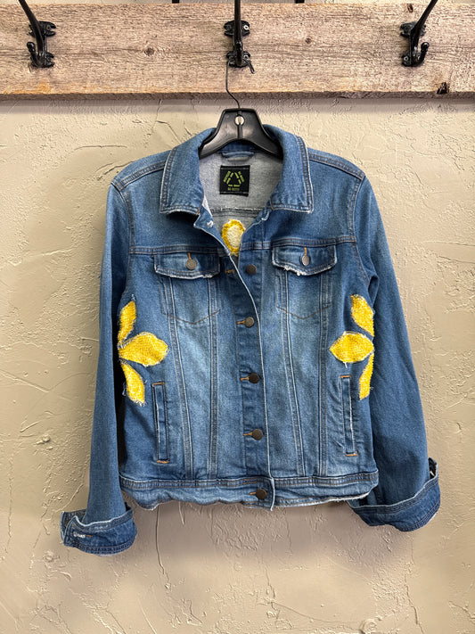 REBETTY REWORKED DENIM JACKEt