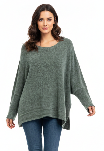 PINK LADY OVERSIZED SWEATER