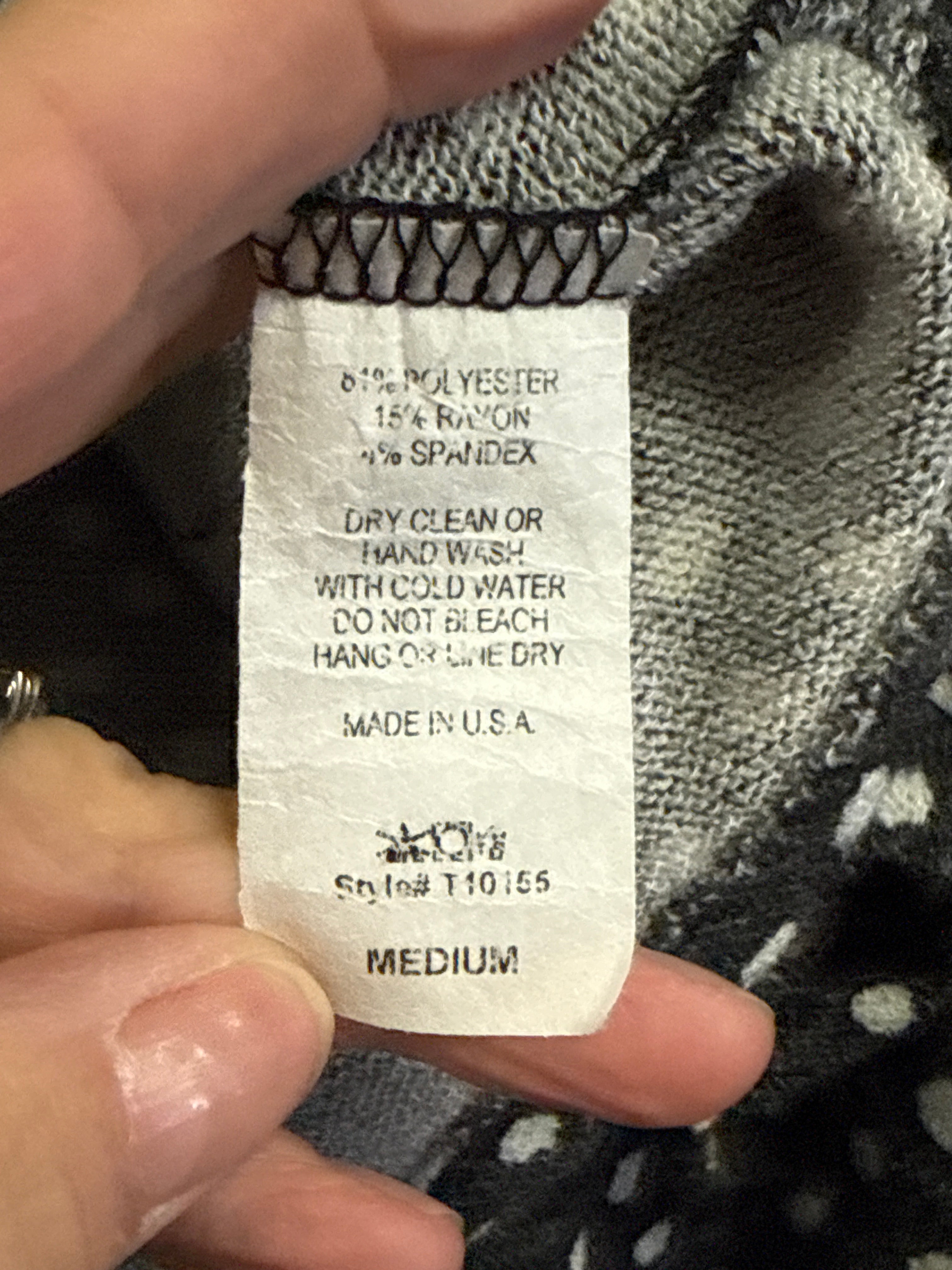 MTS POLKA DOT PULLOVER