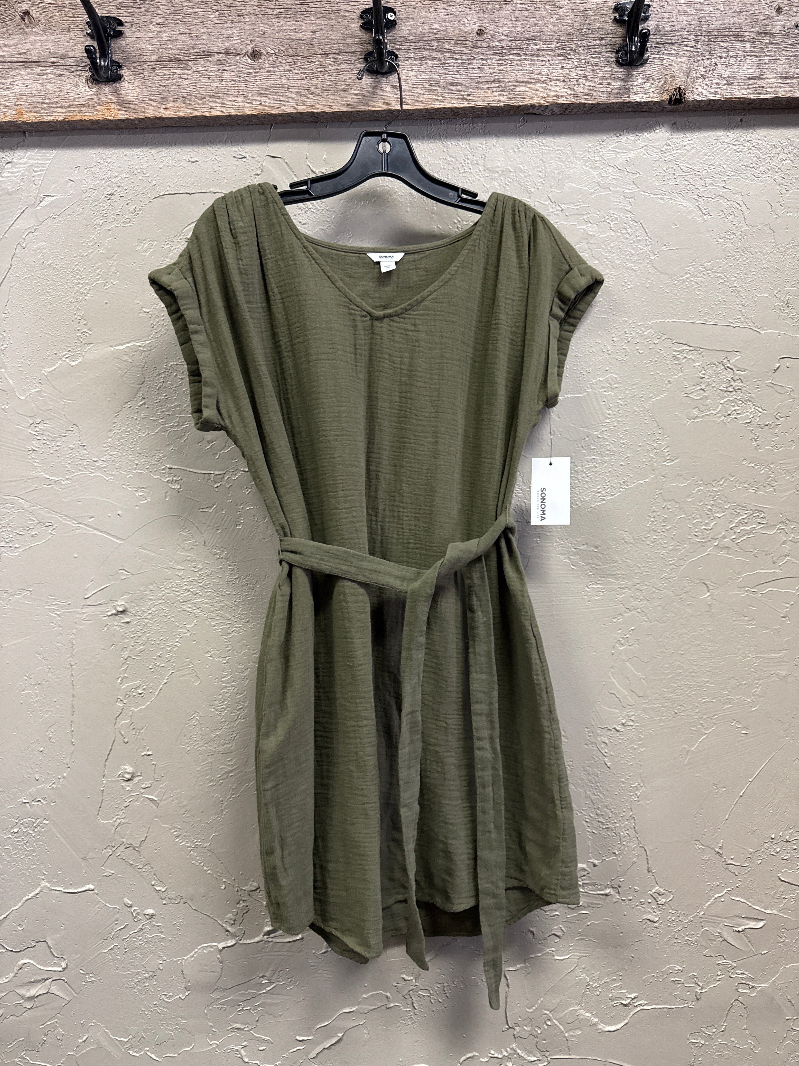 NWT SONOMA COTTON GAUZE DRESS (org$36)