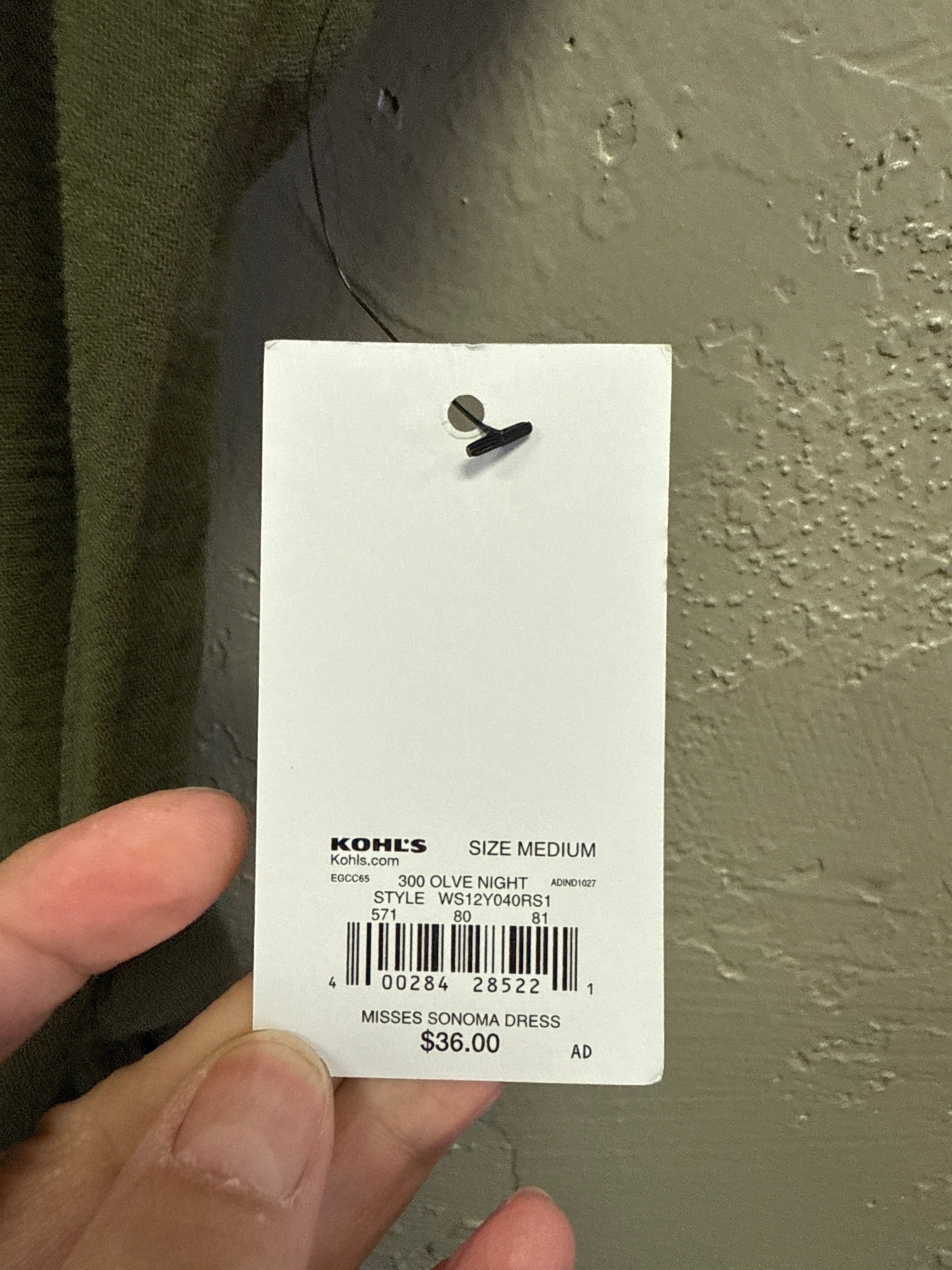 NWT SONOMA COTTON GAUZE DRESS (org$36)