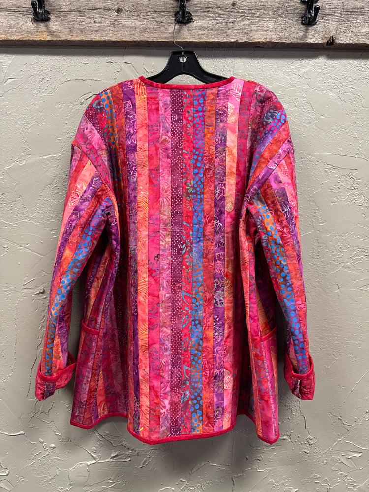 QUILTED BATIK JACKET