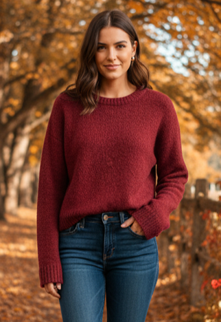 Cinq a Sept Brushed Crewneck Sweater (org$345)