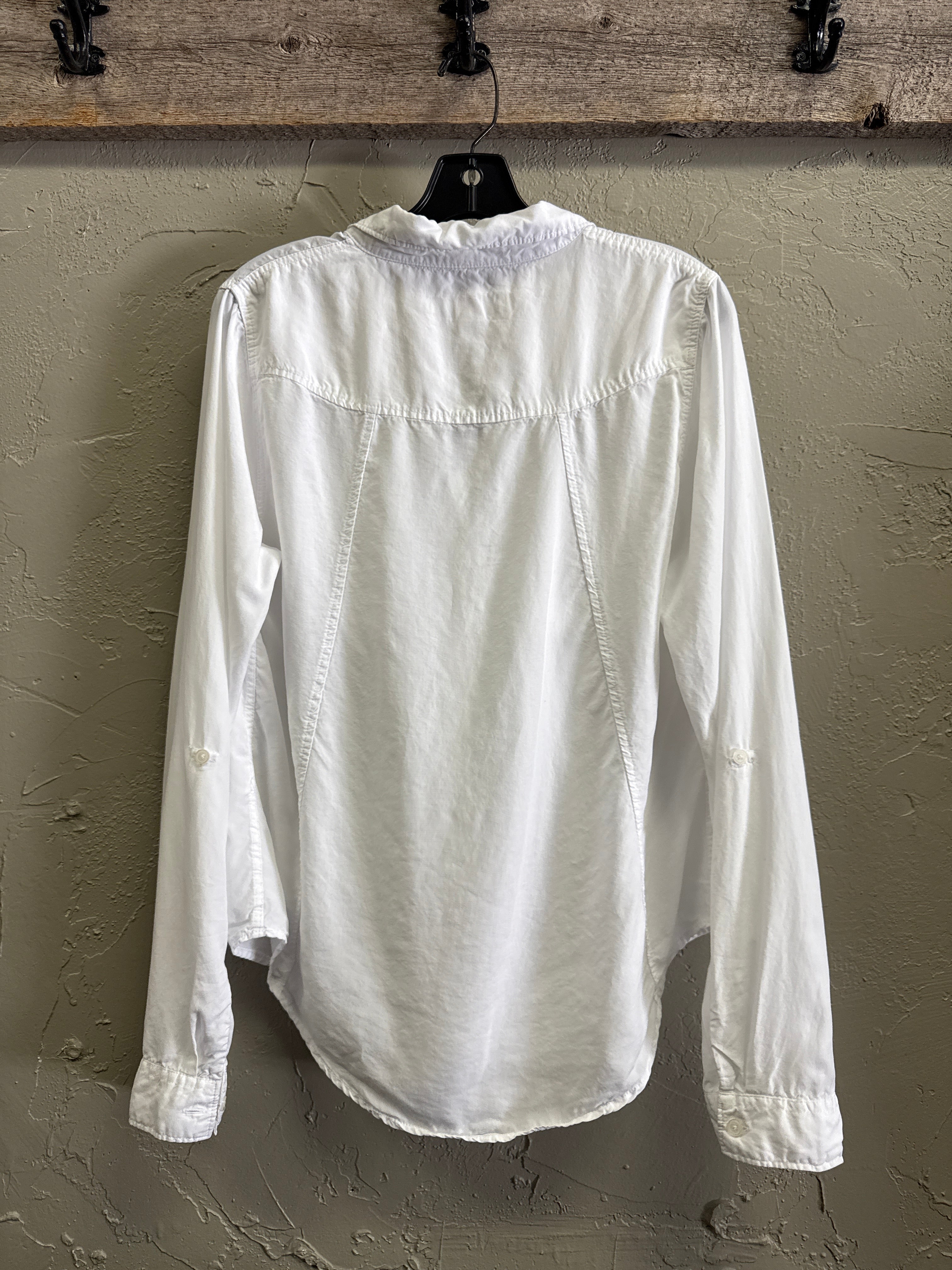 THREAD + SUPPLY WHITE BUTTON UP