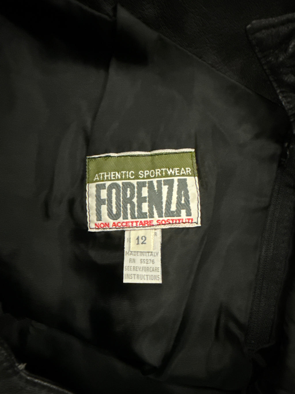 VTG FORENZA LEATHER SKIRT