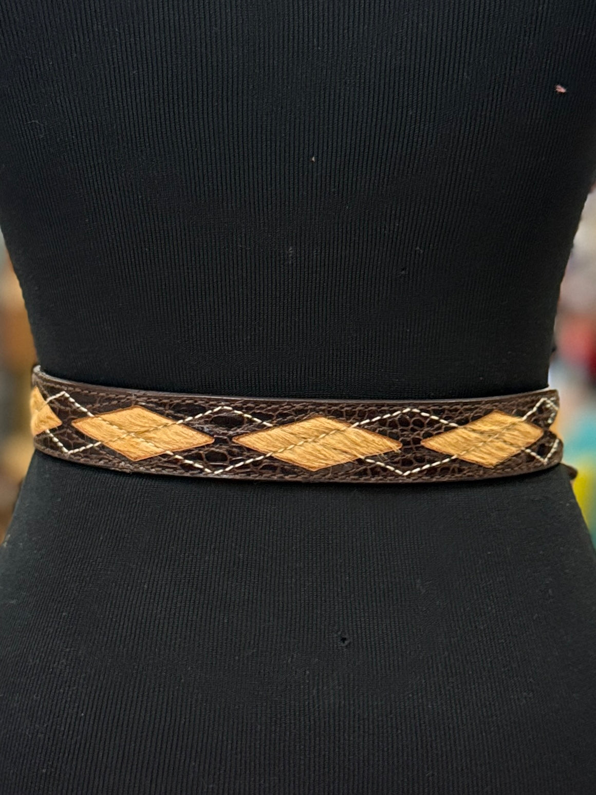 NWT MK ARGYLE BELT (org$42)