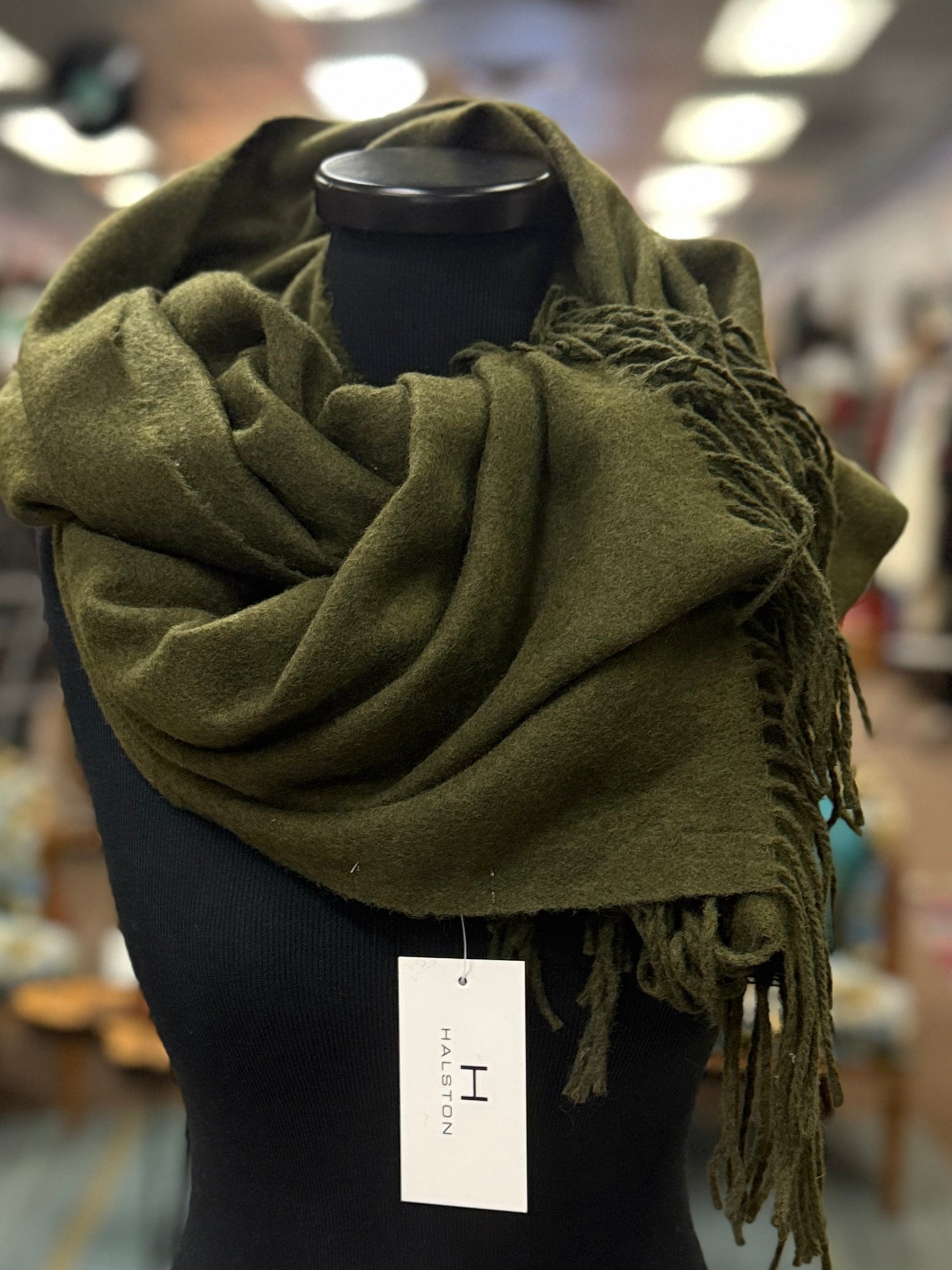 NWT HALSTON BLANKET SCARF