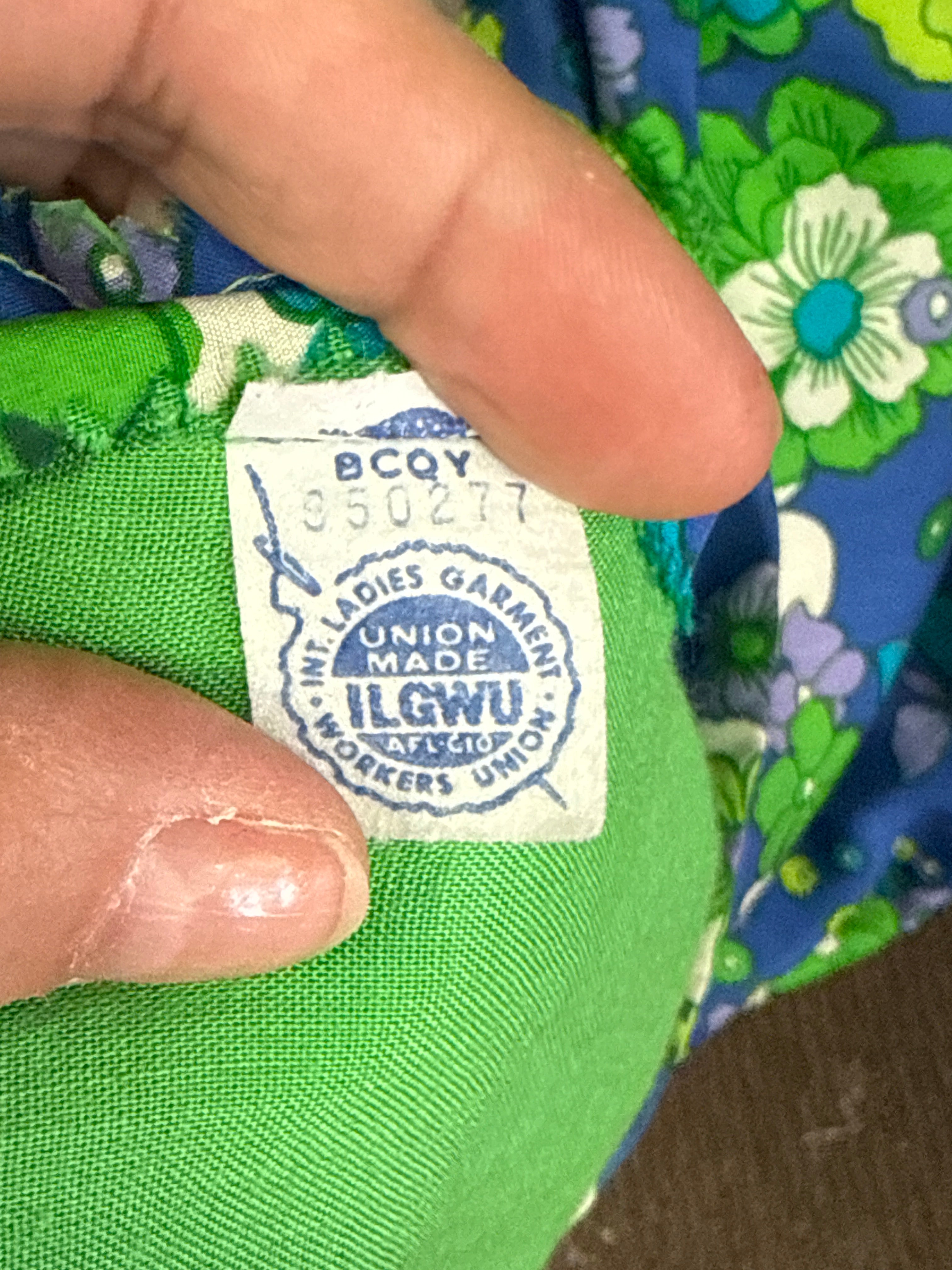 *VTG KERAM NY SILK DRESS