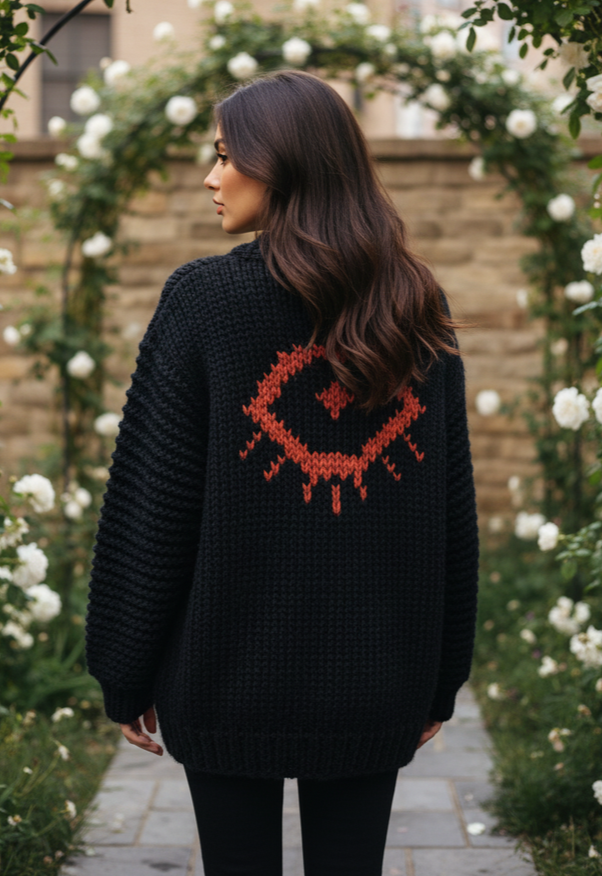 *JACKSON ROWE I SEE YOU CARDI (org$120)