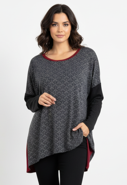 *KOZAN KNIT TUNIC (org$119)