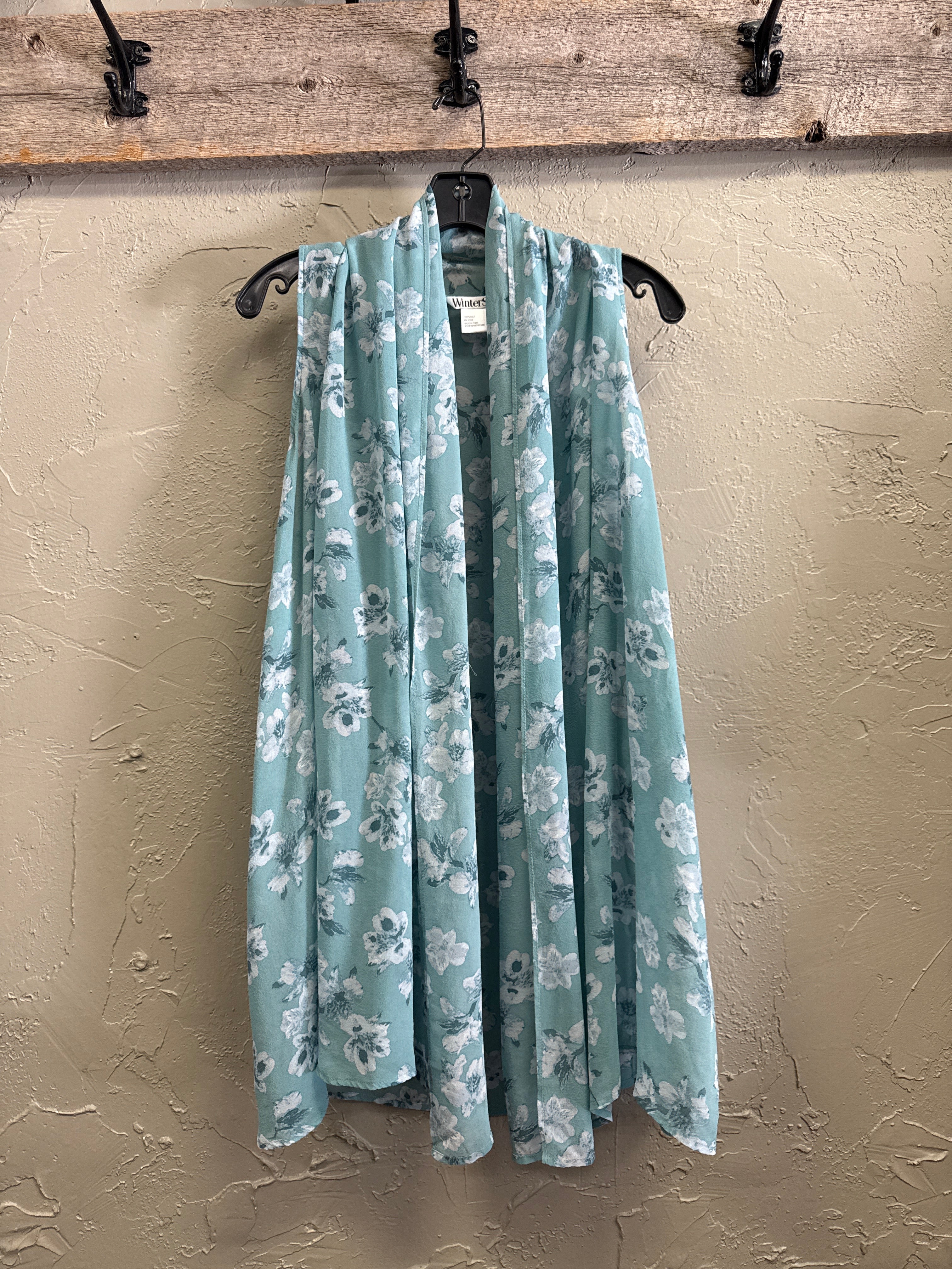 WINTER SILKS KIMONO VEST